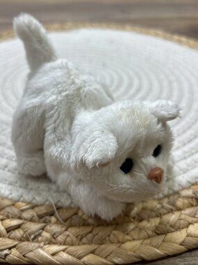 FurReal Friends Snuggimals White Kitten Interactive Plush 4"